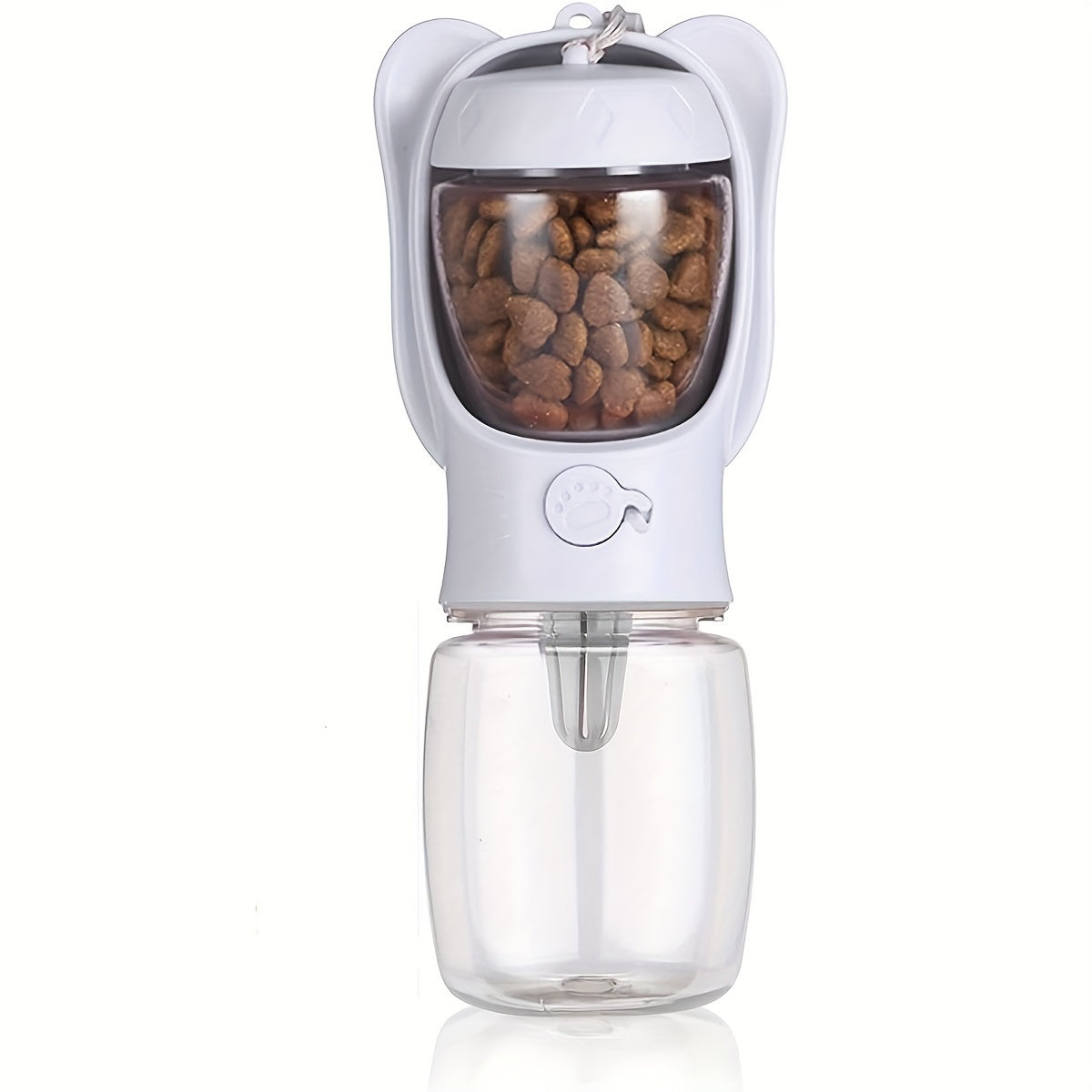 2-in-1 Portable Dog Water Bottle & Food Dispenser