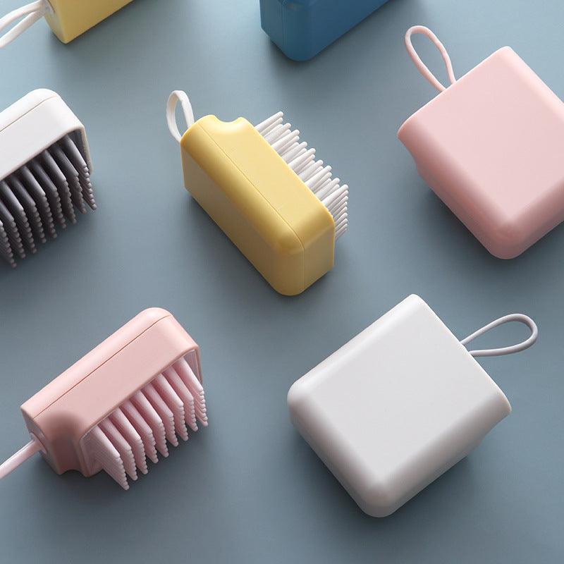 3-in-1 Pet Bath & Grooming Brush