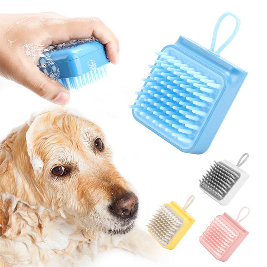 3-in-1 Pet Bath & Grooming Brush