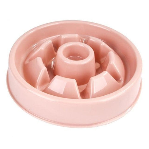 Choke-Free Slow Feeder Bowl for Dogs & Cats