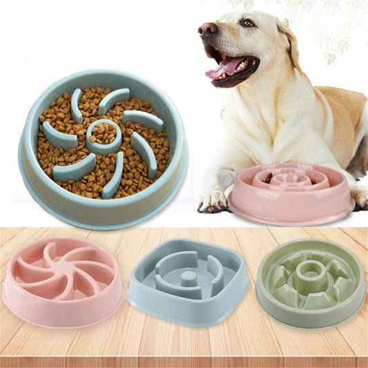 Choke-Free Slow Feeder Bowl for Dogs & Cats
